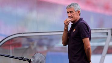 Były trener Barcelony Quique Setien