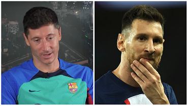 Robert Lewandowski i Leo Messi