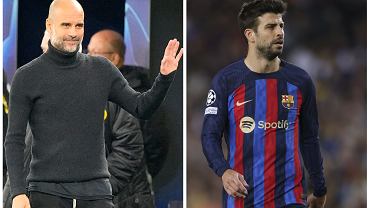 Gerard Pique i Pep Guardiola